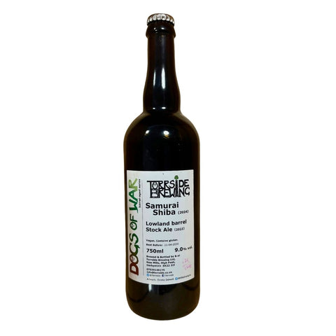 Torrside Dogs Of War 'Samurai Shiba' 2025 Bourbon Barrel Imperial Porter 10% 75cl