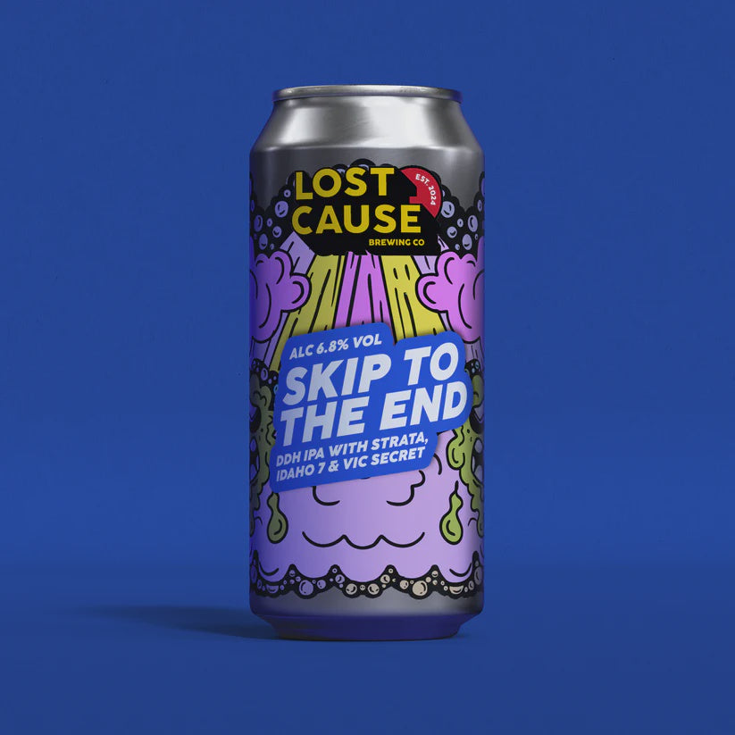 Lost Cause 'Skip To The End' (Strata, Idaho 7, Vic Secret) IPA 6.8% 440ml