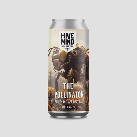 Hive Mind 'Pollinator' Pollen Infused Hazy Pale Ale 3.4% 440ml