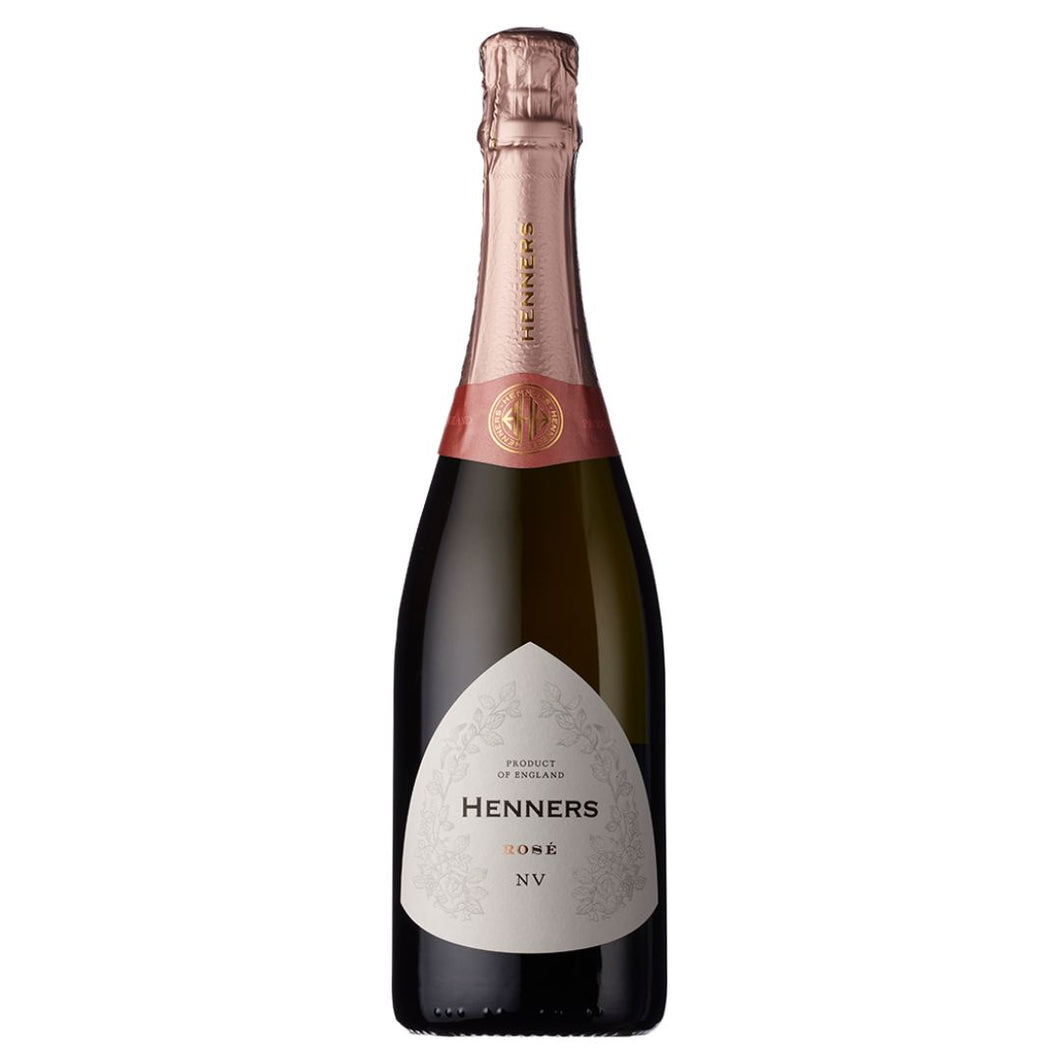 Henners Brut Rose English Sparkling Wine 12% 75cl