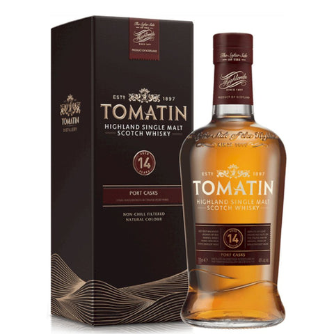 Tomatin 14yo Tawny Port Finish 46% Non Chill Filtered 70cl