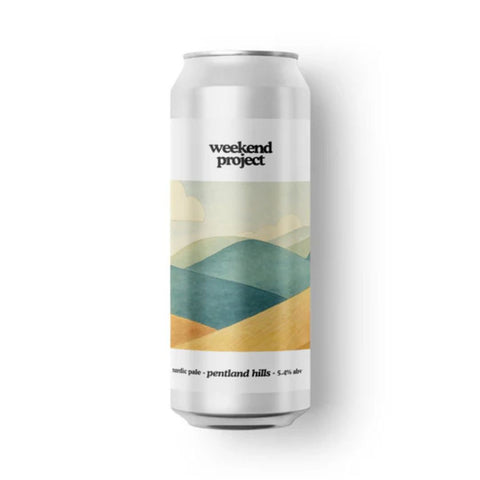 Weekend Project 'Pentland Hills' Kveik Nordic Pale 5.4% 500ml