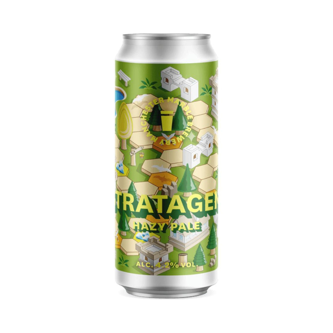 Marble 'Stratagem' Hazy Pale 4.2% 500ml