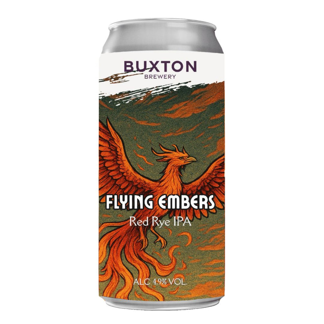 Buxton 'Flying Embers' Red Rye IPA 4.9% 440ml