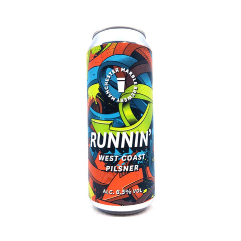 Marble 'Runnin' West Coast Pilsner 6.5% 500ml