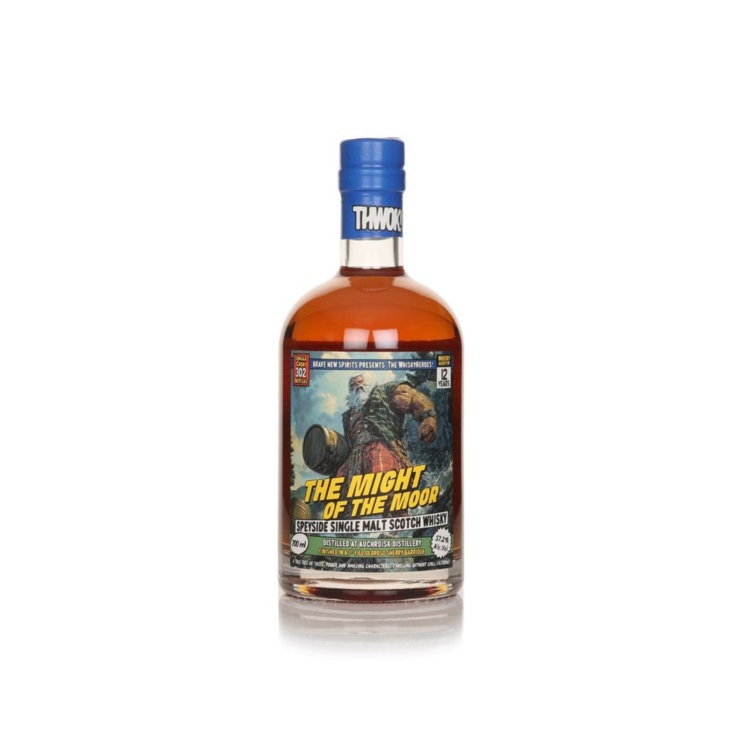 Brave New Spirits Whisky Heroes: Might Of The Moor (Auchroisk 12Y) 57.2% 70cl
