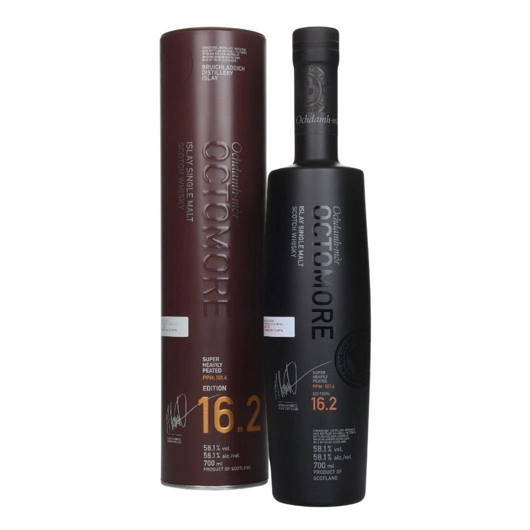 Octomore 16.2 Bordeaux Madeira Moscatel Matured 58.1% 70cl