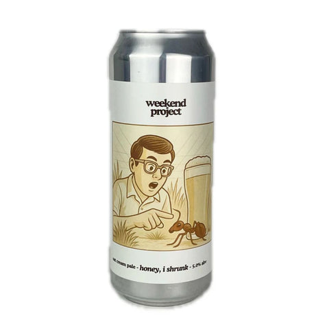 Weekend Project 'Honey I Shrunk' Oat Pale 5% 500ml