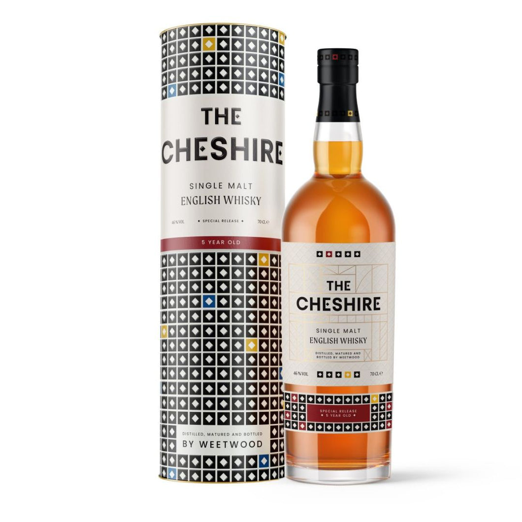 The Cheshire 5y Single Malt Whisky (1333 bottles) 46% 70cl