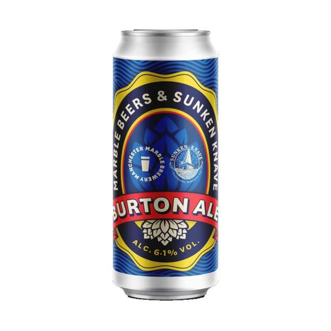 Marble 'Burton Ale' w/ Sunken Knave 6.1% 500ml