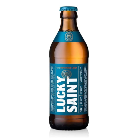 Lucky Saint AF Lager 0.5% 330ml