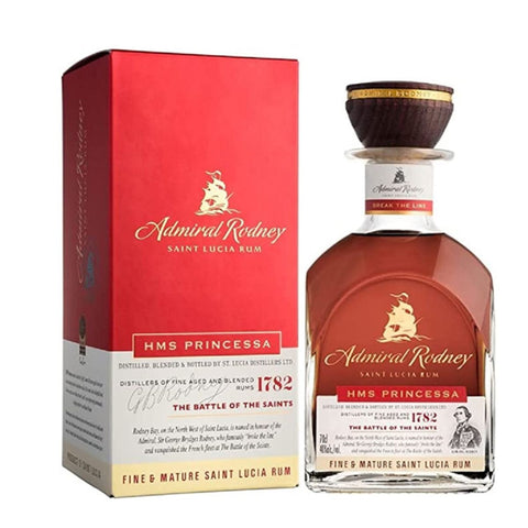 Admiral Rodney HMS Princessa Coffey Still Rum 40% 70cl