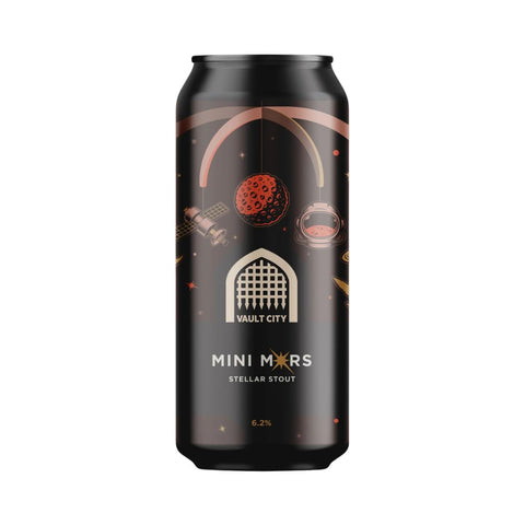 Vault City 'Mini Mars' Milk Chocolate Caramel Stout 6.2% 440ml