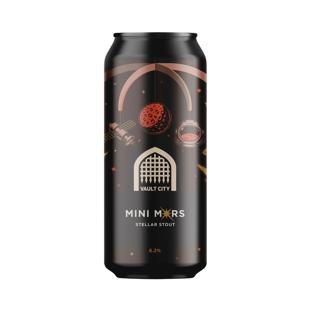 Vault City 'Mini Mars' Milk Chocolate Caramel Stout 6.2% 440ml