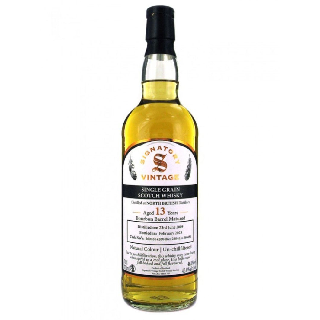 Signatory Vintage North British Grain Whisky 2009/2023 UCF 46% 70cl