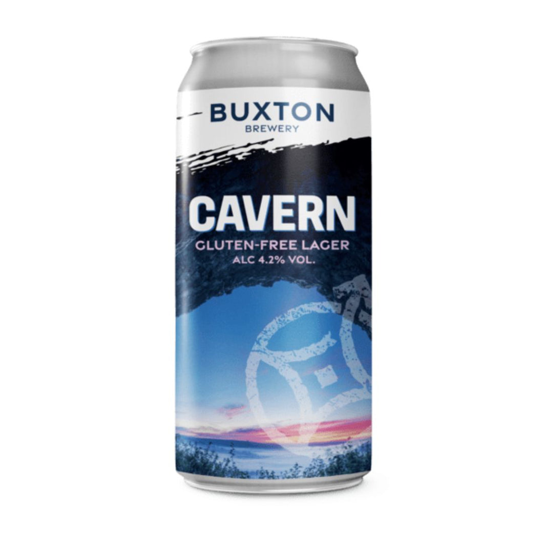 Buxton 'Cavern Helles' Lager 4.2% 440ml