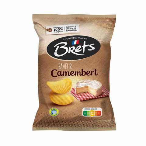 Brets Camembert Crisps 125g