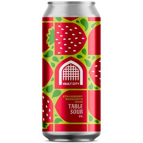 Vault City Strawberry Margarita Gose Table Sour 3% 440ml