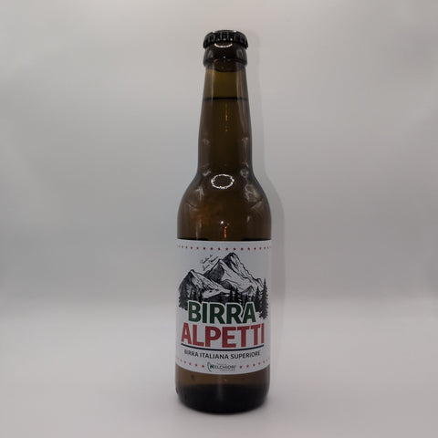 Birra Alpetti Lager 4.7% 330ml