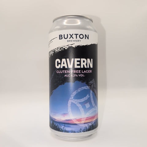 Buxton 'Cavern' Lager 4.2% 440ml