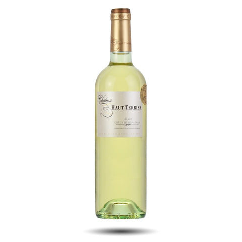Chateau Haut-Terrier WHITE Bordeaux Cotes De Blaye 12.5% 75cl