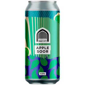 Vault City 'Apple Soor' Sour 4.5% 440ml