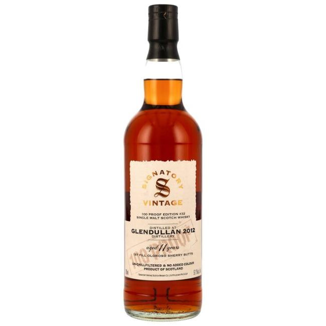 Glendullan 2012 11yo Signatory Vintage 100 Proof 57.1% 70cl