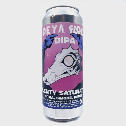 Deya 'Plenty Saturated' Citra, Simcoe, Krush DIPA 8% 500ml