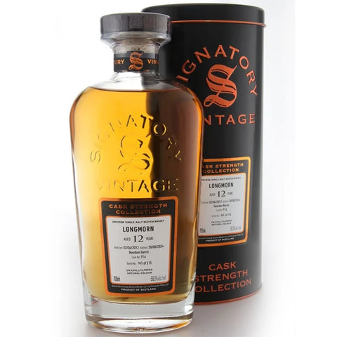 Longmorn 2012 12yo Cask Strength Signatory Vintage 58.3% 70cl