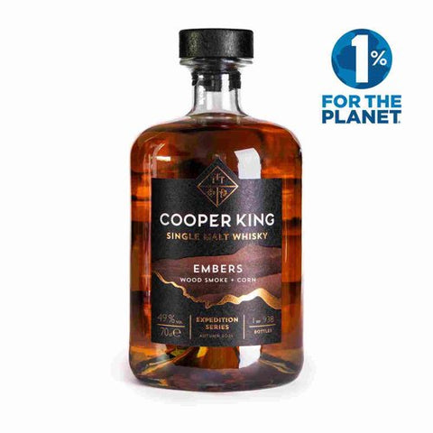 Cooper King 'Embers - Wood Smoke & Corn' Single Malt 49% 70cl