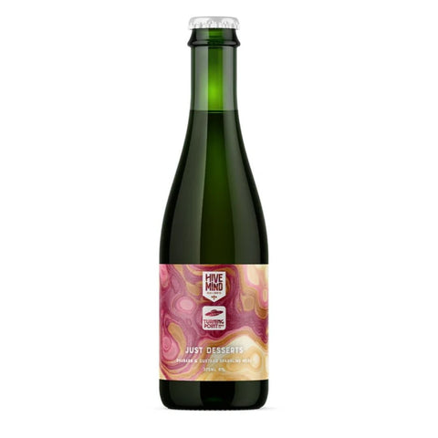 Hive Mind 'Just Desserts' Rhubarb and Custard Sparkling Mead 8% 375ml
