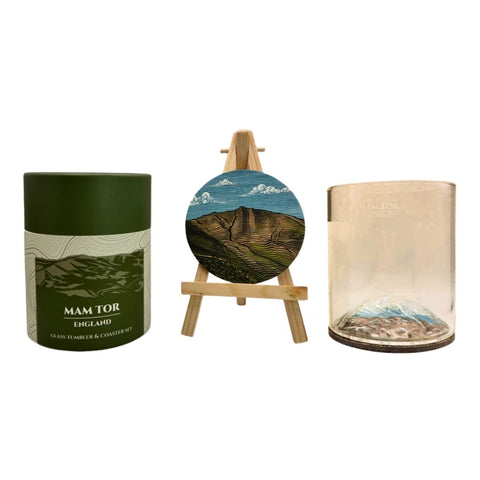 Gilded Peaks Mam Tor Glass