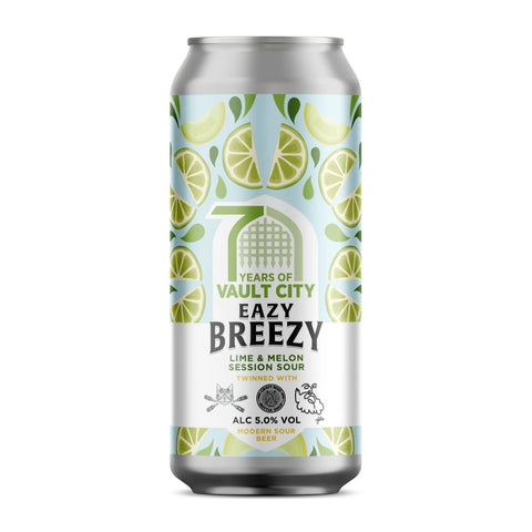 Vault City Eazy Breezy Lime & Melon Sour 5% 440ml