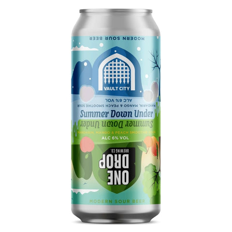Vault City Summer Down Under Mango, Mandarin & Peach Smoothie Sour 6% 440ml