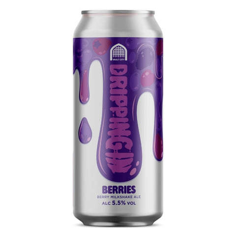 Vault City Dripping in Berries Milkshake Ale 5.5% 440ml