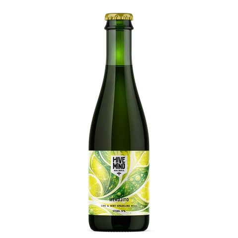 Hive Mind 'Meadjito' Lime & MInt Sparkling Mead 6% 375ml