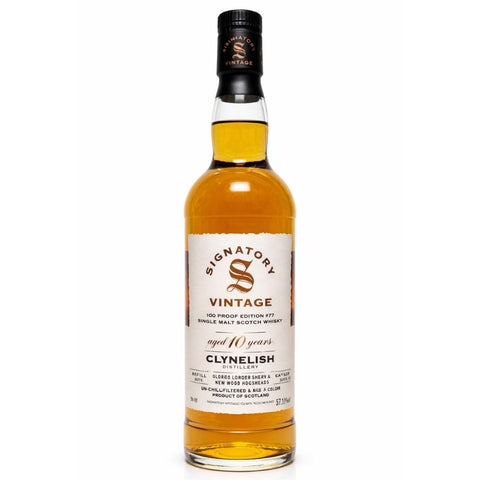 Clynelish 2016 10y Signatory Vintage 100 Proof #77 57.1% 70cl