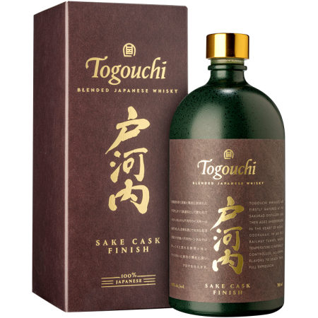 Togouchi Sake Cask Finish Blended Japanese Whisky 40% 70cl