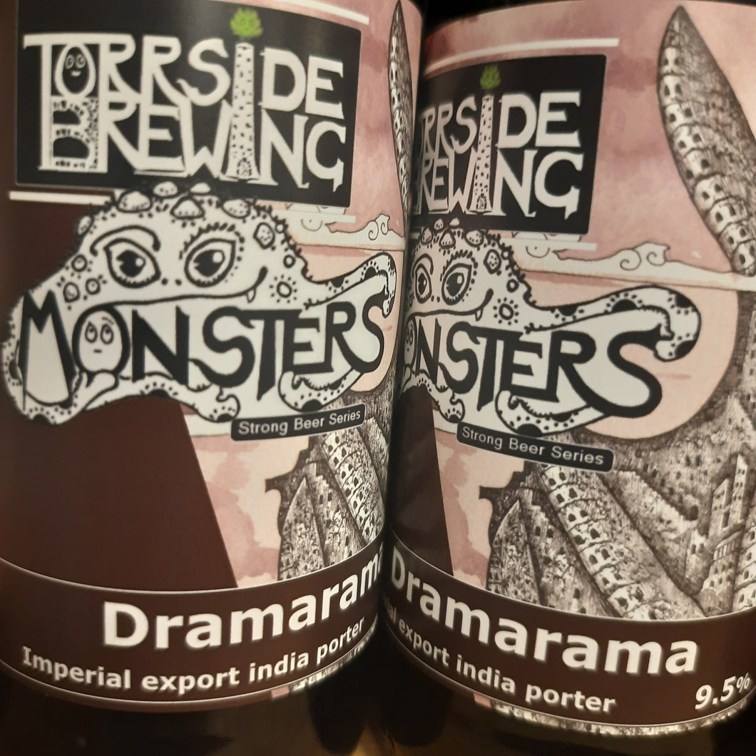 Torrside Monsters 'Dramarama' Export Imperial Porter 9.5% 330ml