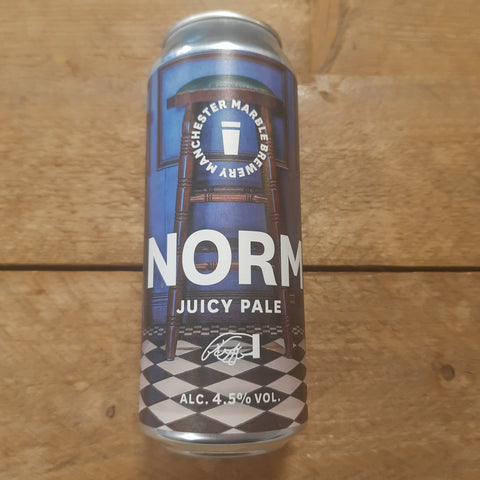 Marble 'NORM' Juicy Pale 4.5% 500ml