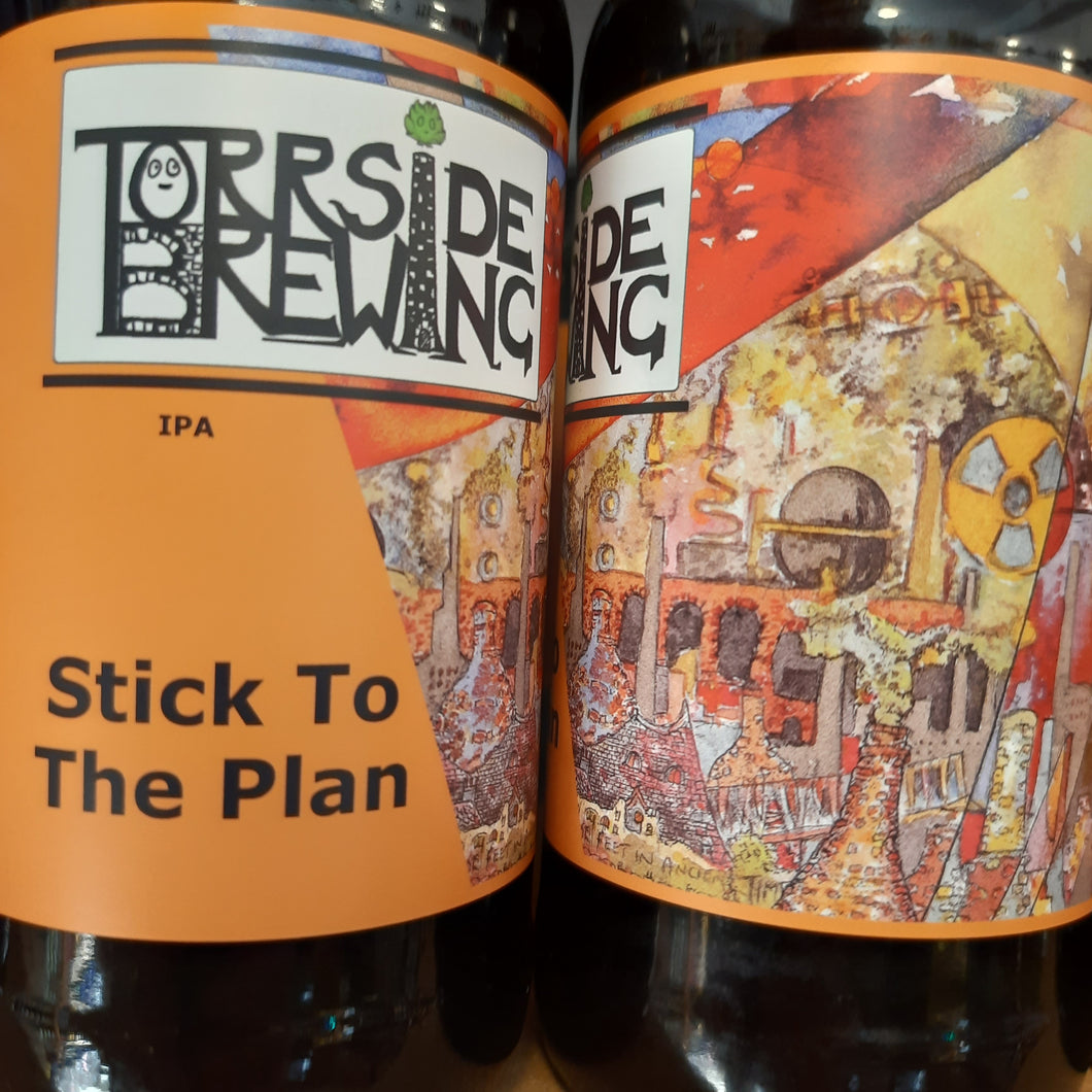 Torrside 'Stick To The Plan' IPA 5.8% 500ml