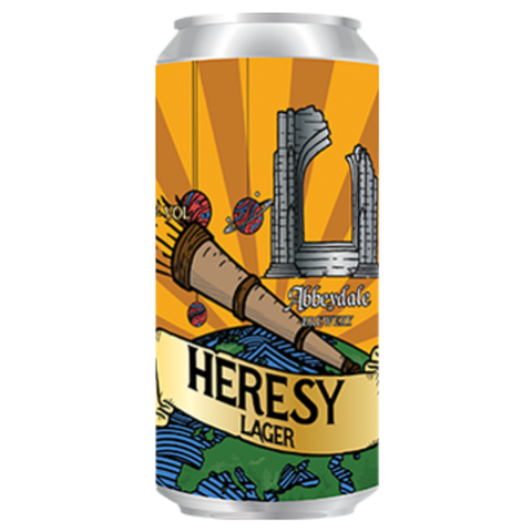 Abbeydale 'Heresy' Lager 4.5% 440ml