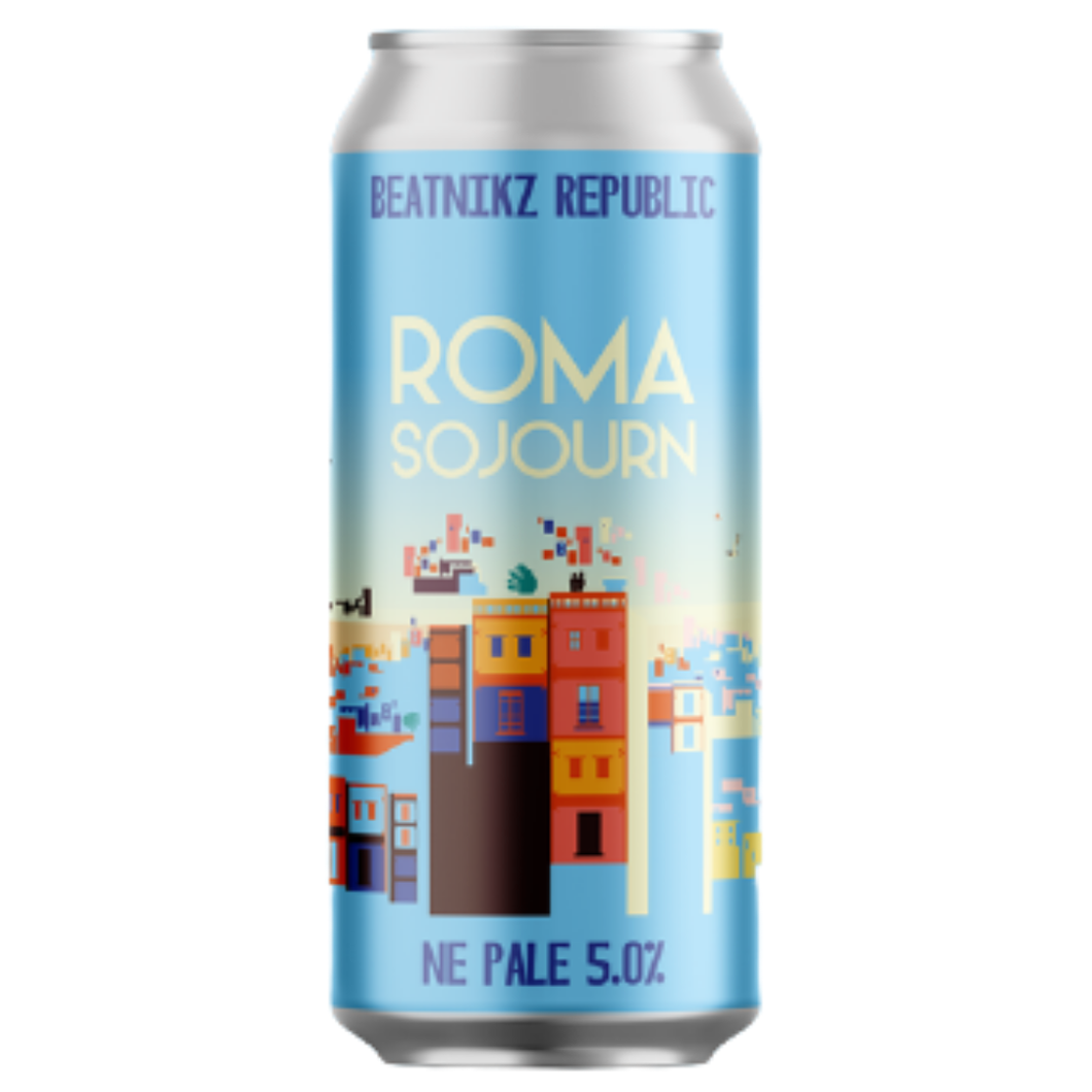 Beatnikz Roma Sojourn New England Pale 5% 440ml