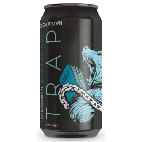 Beartown Trap Dry Hopped Pilsner 4.8% 440ml