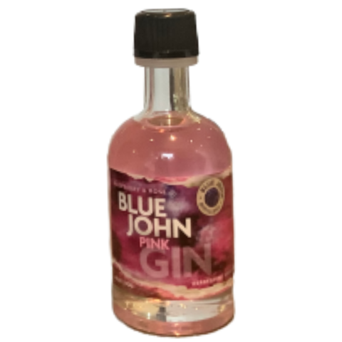 Blue John Pink Gin Miniature 40% 5cl