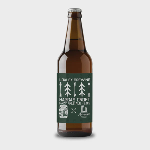 Loxley Brewery x Abbeydale 'Haggas Croft' Hazy Pale Ale 5% 500ml
