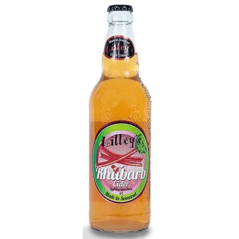 Lilleys Rhubarb Cider 4% 500ml