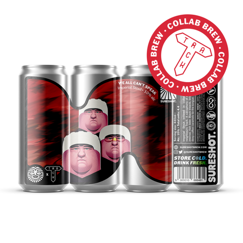 Sureshot X Track 'We All Can't Speak' Imperial Stout 10% 440ml