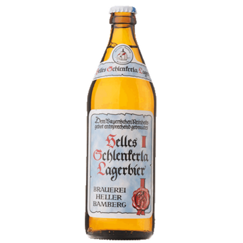 Schlenkerla Unfiltered Smoked Helles Lager 4.3% 500ml