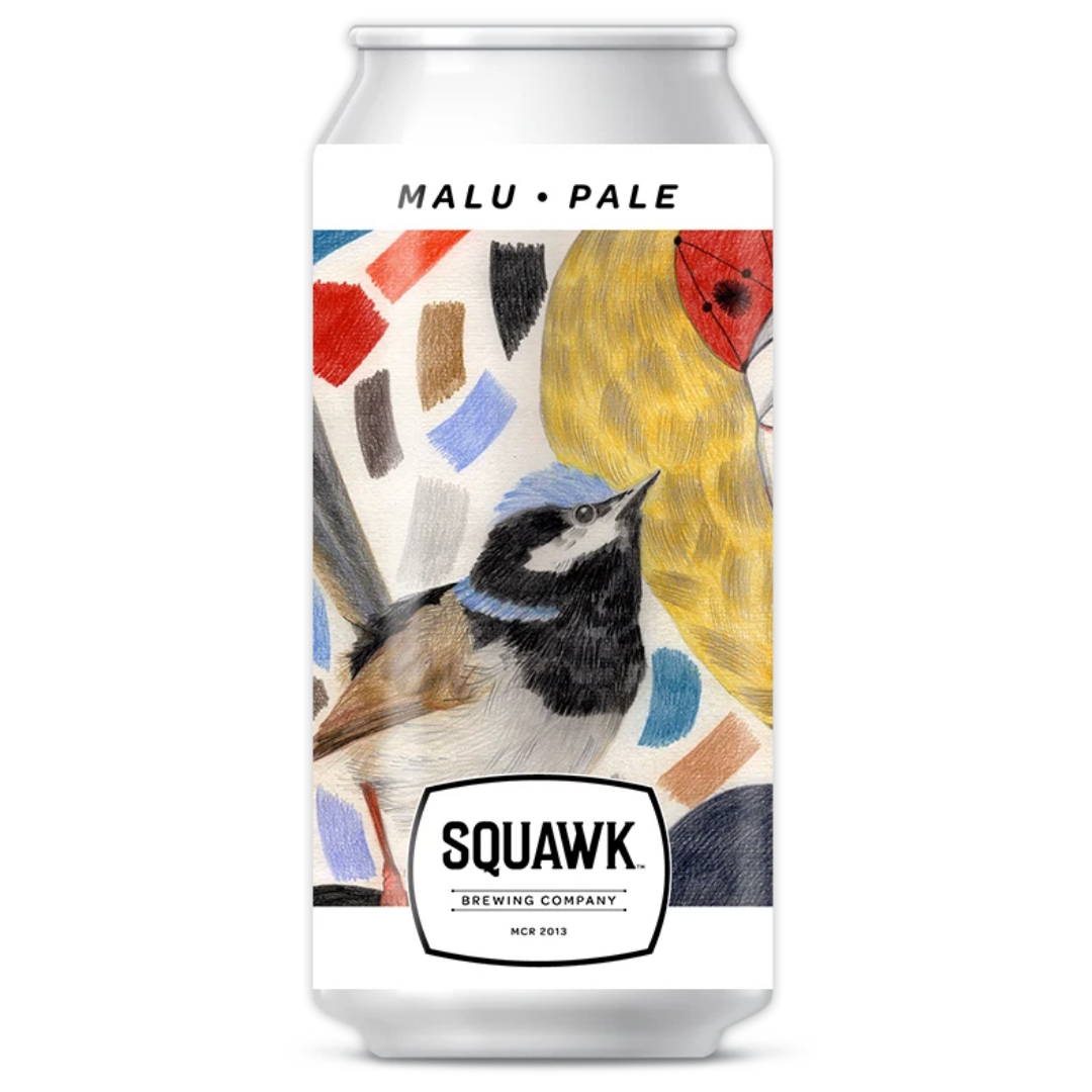 Squawkbailly Squawk 'Malu' Pale 4% 440ml – High Peak Wine & Beer Co